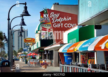 Myrtle Beach, Sky Wheel, Boardwalk, South Carolina Stock Photo