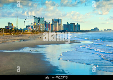 Myrtle Beach, Sky Wheel, Skyline, Grand Strand, South Carolina Stock Photo