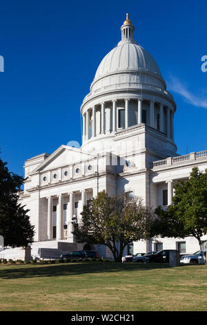 USA, Arkansas, Little Rock, Arkansas State Capitol Stock Photo