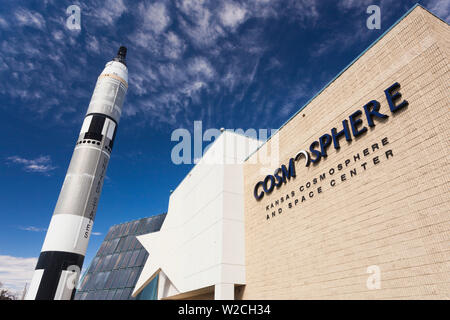 USA, Kansas, Hutchinson, Kansas Cosmosphere and Space Center Stock Photo