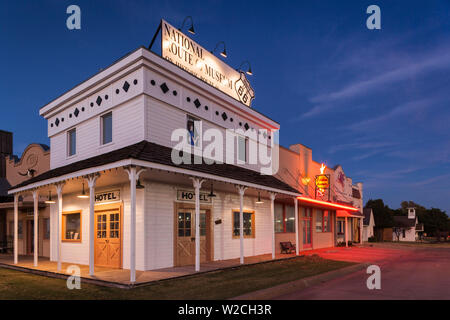 USA, Oklahoma, Elk City, National Route 66 Museum, buildings Stock Photo