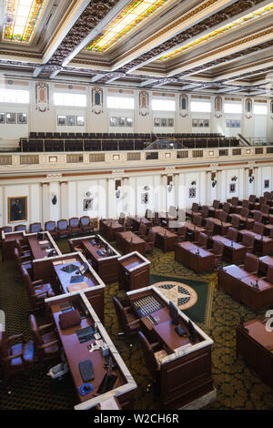 Oklahoma City Capitol Building House Of Representatives Chamber Stock ...