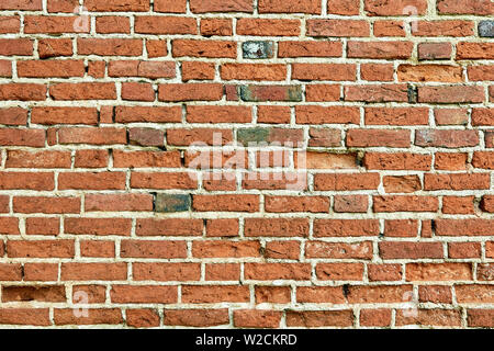 Old brick wall, under construction background Stock Photo