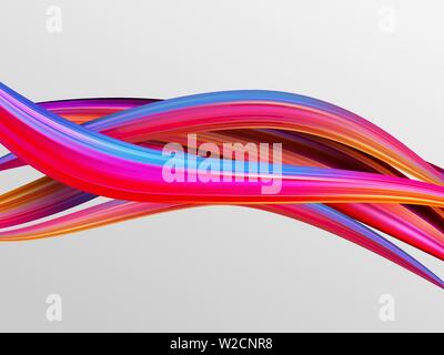 Modern colorful flow poster. Wave Liquid shape in blue color background. Art design for your design project. Vector illustration EPS10 Stock Vector