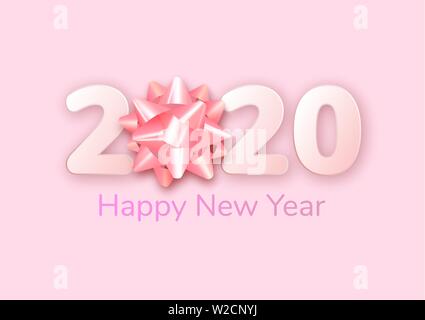 2019 Happy New Year background. Vector illustration Stock Vector