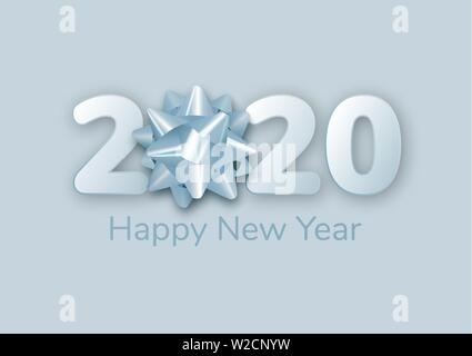 2019 Happy New Year background. Vector illustration Stock Vector