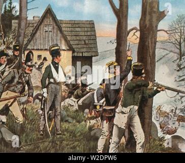 The Alpine War in the County of Kladsko, 1807, (1936). Creator: Unknown. Stock Photo
