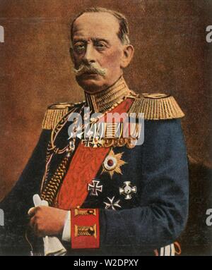 Alfred Graf von Schlieffen Stock Photo - Alamy