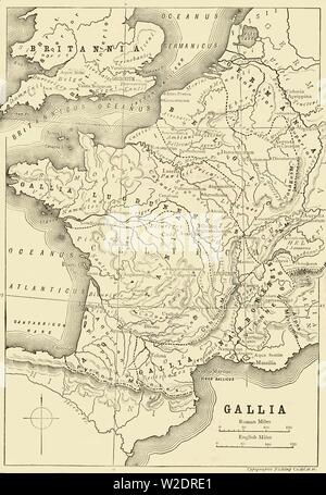 Roman Britain Map Stock Photo - Alamy