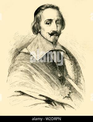 'Cardinal Richelieu', c1620-1630, (1890). Creator: Unknown. Stock Photo