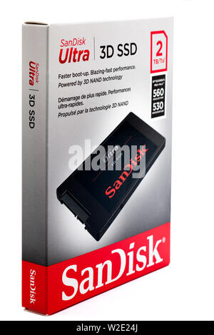 SanDisk SSD 2TB Stock Photo -