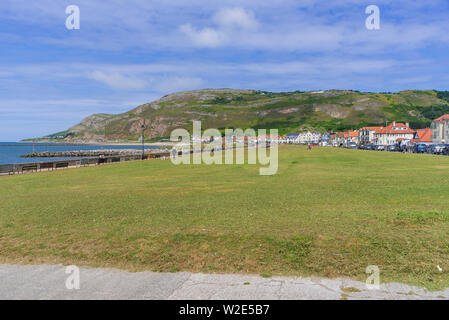 Llandudno West shore North Wales. Stock Photo