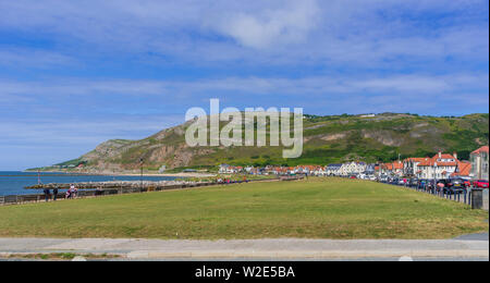Llandudno West shore North Wales. Stock Photo