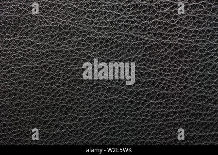 Black leather texture Stock Photo