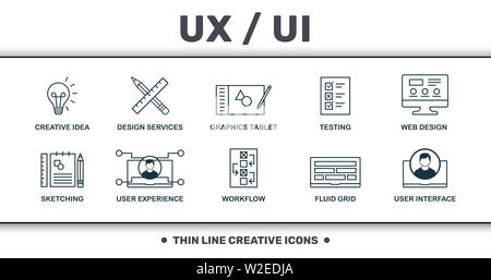 Web and graphic design process and web development concept background ...