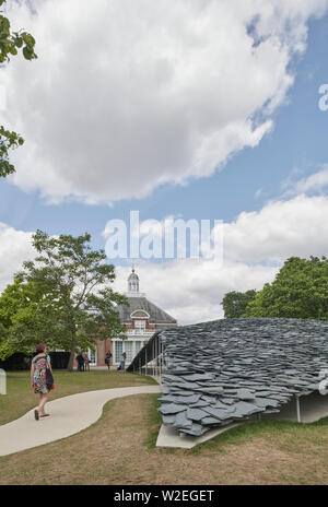 Serpentine Summer Pavilion 2019 designed by Junya Ishigami, London