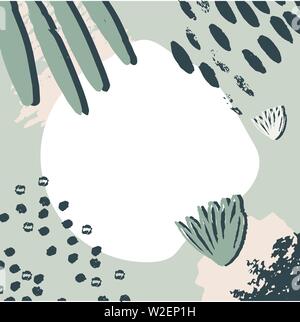 Modern and stylish textile, gift wrap, wall art, packaging and branding design. Artwork Stock Vector
