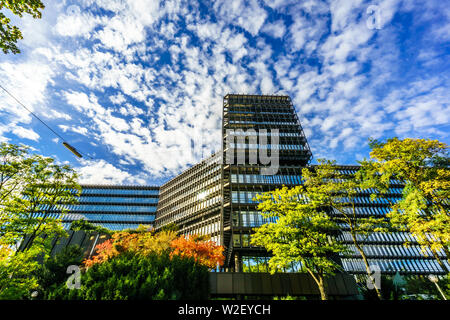 View on European Patent Office in Munich. Upper Bavaria, Bavaria, Germany, Europe Stock Photo