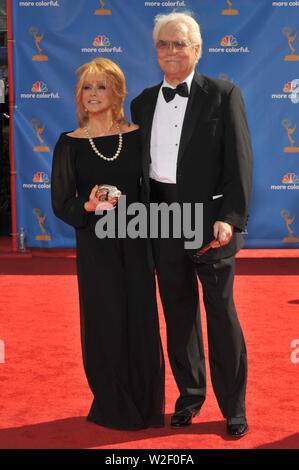 LOS ANGELES, CA. August 30, 2010: Ann-Margret & Roger Smith at the 2010 Primetime Emmy Awards at the Nokia Theatre L.A. Live in downtown Los Angeles. © 2010 Paul Smith / Featureflash Stock Photo