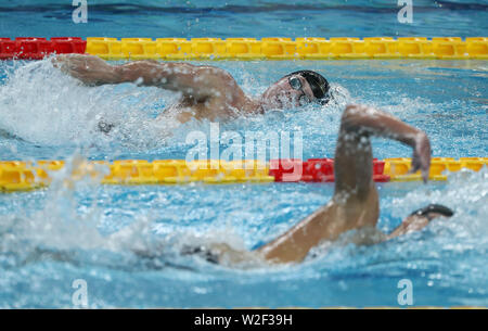 Scandone Pool, Naples, Italy. 8th July, 2019. 30th Summer Universiade Competition day 5; Men's 800m Freestyle Final Credit: Action Plus Sports/Alamy Live News Stock Photo