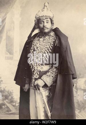 Chandra Shamsher Jang Bahadur Rana c1910. Stock Photo