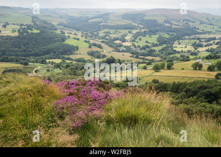 Peak District National Park Large year-round recreation area encompassing villages, museums, hiking trails & camping Stock Photo