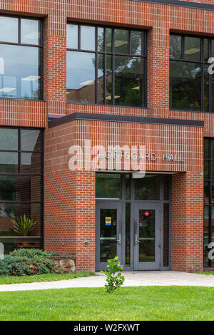 FARGO, ND/USA - JUNE 27, 2019:  Loftsgard Hall on the campus of the North Dakota State University. Stock Photo