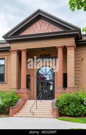 FARGO, ND/USA - JUNE 27, 2019: Putnam Hall on the campus of the North Dakota State University. Stock Photo