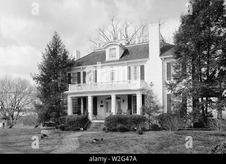 Cherry Mansion, 101 Main Street, Savannah (Hardin County, Tennessee). Stock Photo