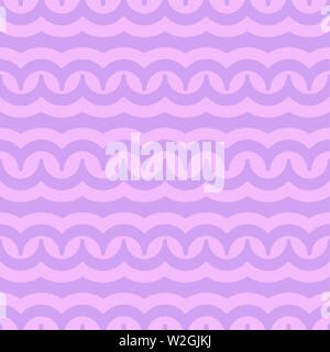 Vector seamless pattern with waves. Retro abstract dark ornament for textile, prints, wallpaper, wrapping paper, web etc. Stock Vector