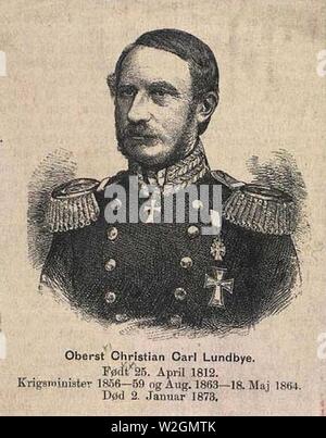 Christian Carl Lundbye 1812-1873. Stock Photo