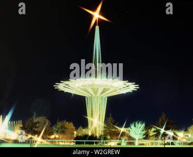 Campus of Oral Roberts University in Tulsa Oklahoma ca. 1977 Stock Photo