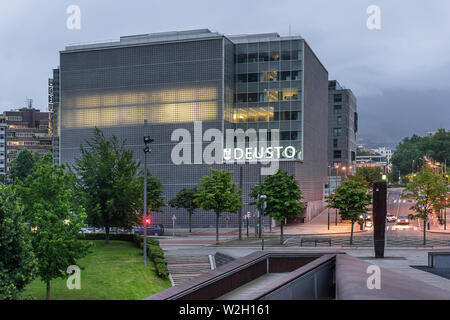 Duesto University in Bilbao Stock Photo
