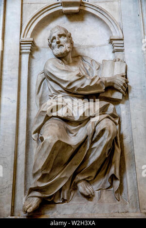 S. Maria dell'Aiuto church, Catania, Sicily (Italy).True copy of the Santa casa di Loreto (Holy House of Loreto), made in the 18th century by Giuseppe Stock Photo