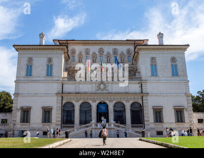 Villa Borghese (Galleria Borghese) in Rome, Italy Stock Photo