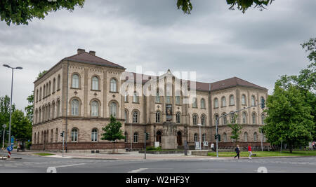 Goettingen university one of the main buildings, Germany Stock Photo