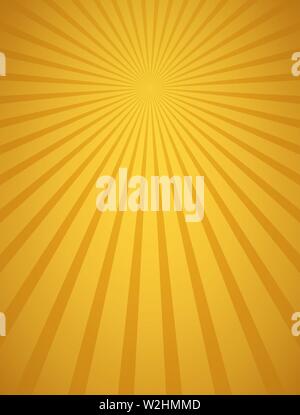 Abstract orange background with sun light rays Stock Vector Image & Art ...