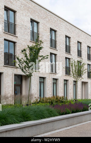 Houses at Eddington Cambridge UK a new development or district in the north west side of Cambridge City Stock Photo