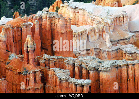 Panorama fo gorgeous Bryce Canyon in Utah, USA which is known world over for the amazing colorful sandstone formations called Hoodoos. Stock Photo
