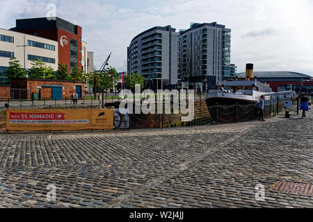 Belfast Titanic Museum and Visitor Centre, Belfast City, Northern Ireland Stock Photo