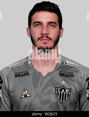 Brazilian Football League Serie A - Brasileirao Assai 2019 / ( Clube Atletico Mineiro ) -  Cleiton Schwengber Stock Photo