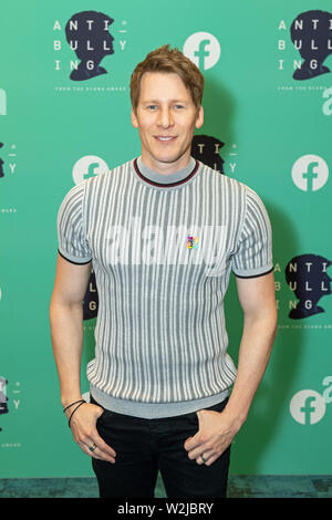 London, UK. Dustin Lance Black at the British Podcast Awards 2019 at