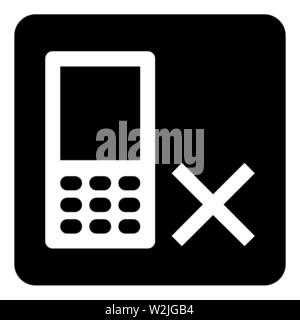 Mobile off icon Stock Vector