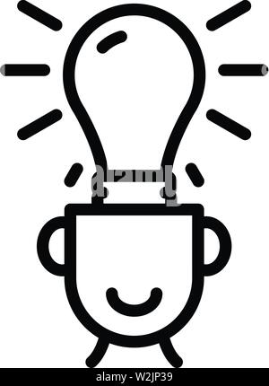 Crowdfunding platform icon, outline style Stock Vector Image & Art - Alamy
