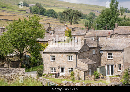 Thwaite is a small village in Swaledale, Richmondshire, Yorkshire Dales National Park, North Yorkshire, England, UK Stock Photo