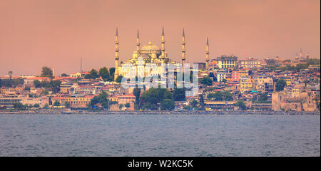 Istanbul the capital of Turkey, eastern tourist city. Stock Photo