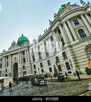 The Hofburg Palace Stock Photo