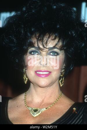 Elizabeth Taylor 1990s Photo By Michael Ferguson Celebrityarchaeology 