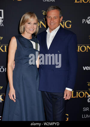 Los Angeles, USA. 9th July, 2019. Bob Iger, Willow Bay attend the premiere of Disney's 'The Lion King' at Dolby Theatre on July 09, 2019 in Hollywood, California Credit: Tsuni/USA/Alamy Live News Stock Photo