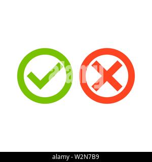 Check mark icons signs. Vector eps10 illustration Stock Vector
